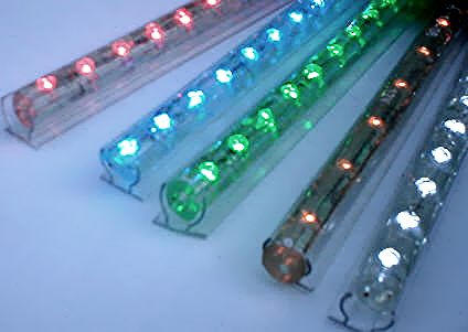 LED indirektes Licht mit Lichtschlauch, auch Lichtleiter erhltlich.